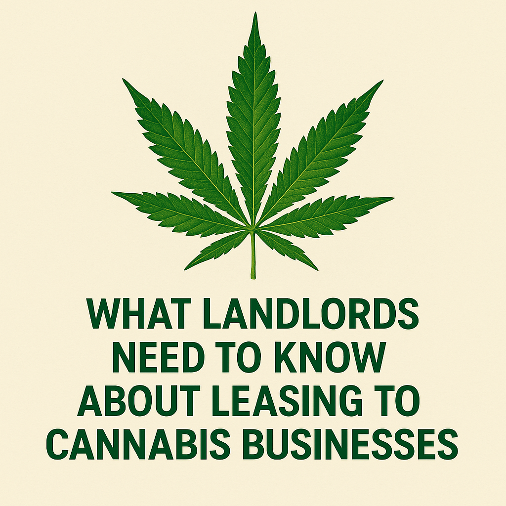 What Landlords Need to Know About Leasing to Cannabis Businesses